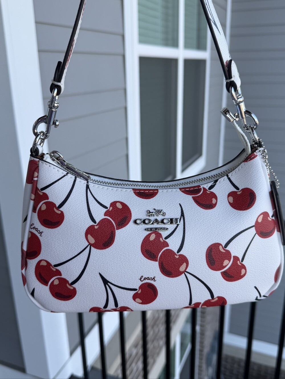 COACH Cherry Teri Shoulder Bag